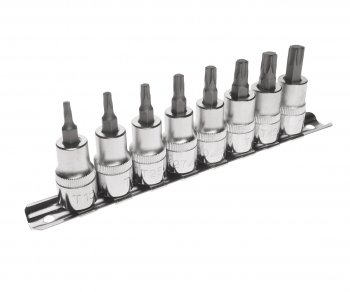 2 759 р. Набор бит-головок 38 TORX T15-T50 8 предметов JTC JTC TOOLS CO., LTD jtc-h308t  с доставкой в г. Майкоп. Увеличить фотографию 1