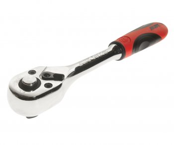 1 889 р. Ключ трещотка 38 72 зуба 200мм резиновая рукоятка JTC JTC TOOLS CO., LTD jtc-5023b  с доставкой в г. Майкоп. Увеличить фотографию 1