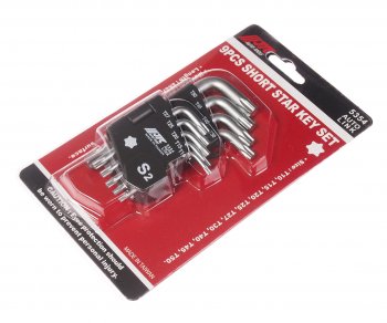 1 379 р. Набор ключей TORX T10-Т50 Г-образных 9 предметов JTC JTC TOOLS CO., LTD jtc-5354  с доставкой в г. Майкоп. Увеличить фотографию 2