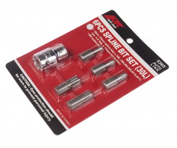 899 р. Набор бит 12 SPLINE с держателем М5-12 6 предметов JTC JTC TOOLS CO., LTD jtc-5365  с доставкой в г. Майкоп. Увеличить фотографию 2