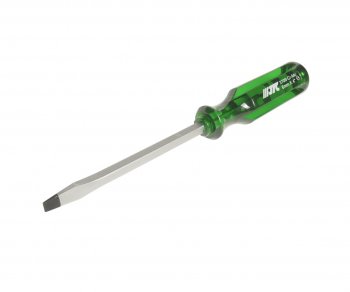 299 р. Отвертка шлицевая SL 6.0х100мм со сквозным стержнем (сталь Cr-Mo) JTC JTC TOOLS CO., LTD jtc-3709  с доставкой в г. Майкоп. Увеличить фотографию 1