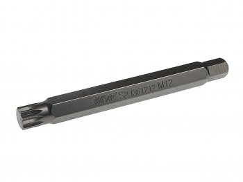 299 р. Бита SPLINE M12х120мм 10мм удлиненная S2 JTC JTC TOOLS CO., LTD jtc-1361212  с доставкой в г. Майкоп. Увеличить фотографию 1