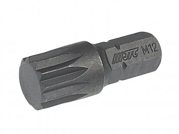 64 р. Бита SPLINE M12х30мм 516 JTC JTC TOOLS CO., LTD jtc-1263012  с доставкой в г. Майкоп. Увеличить фотографию 1