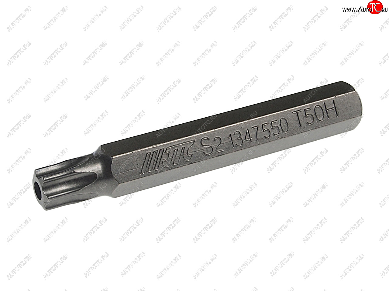 172 р. Бита TORX Т50Hх75мм 10мм удлиненная S2 JTC JTC TOOLS CO., LTD jtc-1347550  с доставкой в г. Майкоп