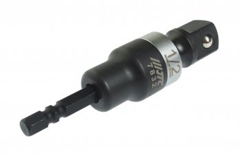 1 199 р. Адаптер 14х12 (6.35мм) карданный под шуруповерт JTC JTC TOOLS CO., LTD jtc-7832  с доставкой в г. Майкоп. Увеличить фотографию 2