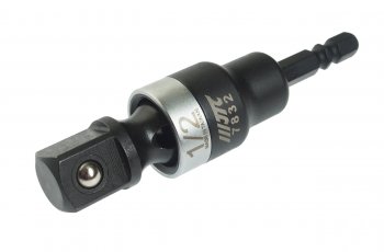 1 199 р. Адаптер 14х12 (6.35мм) карданный под шуруповерт JTC JTC TOOLS CO., LTD jtc-7832  с доставкой в г. Майкоп. Увеличить фотографию 1