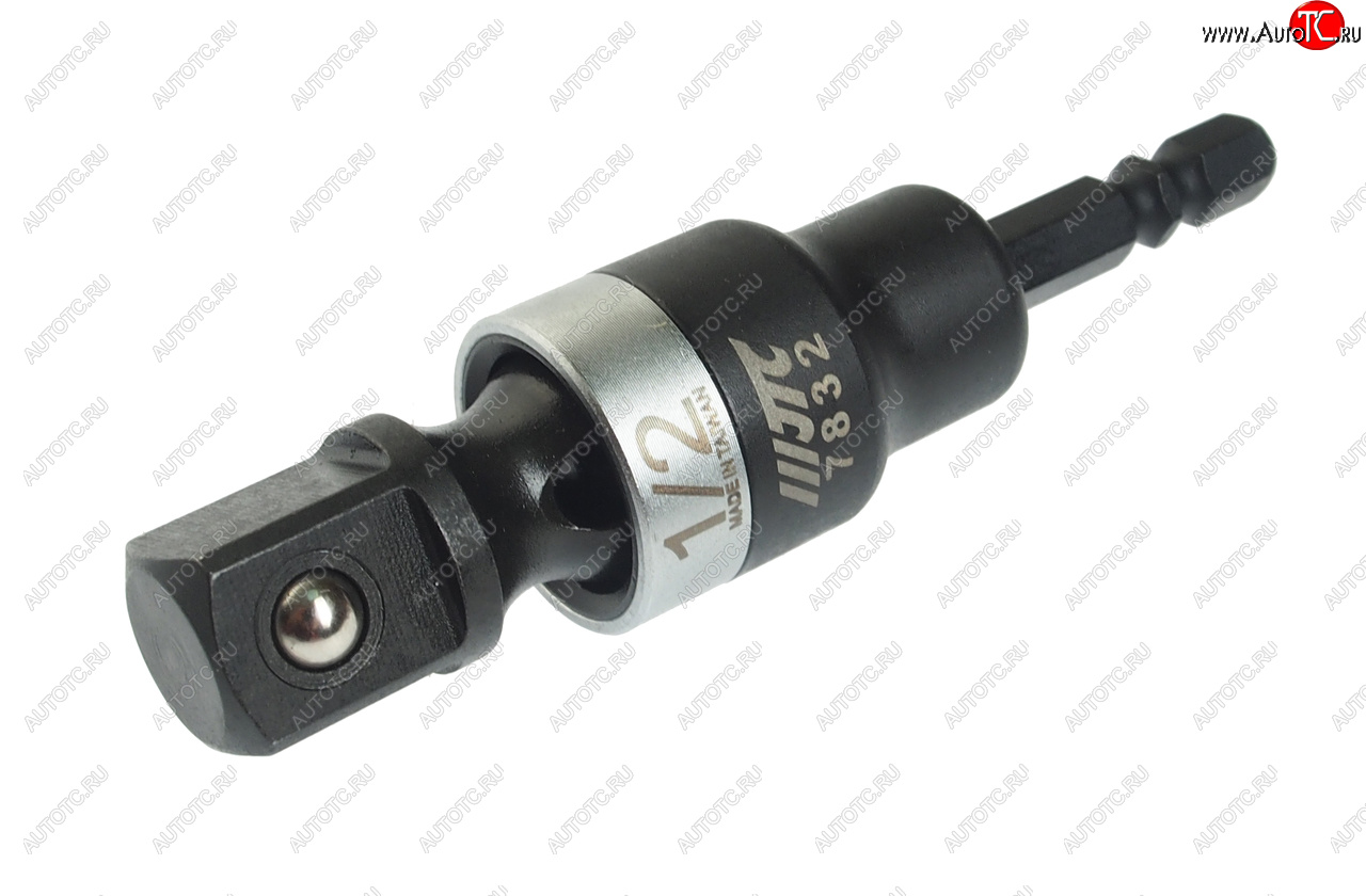 1 199 р. Адаптер 14х12 (6.35мм) карданный под шуруповерт JTC JTC TOOLS CO., LTD jtc-7832  с доставкой в г. Майкоп