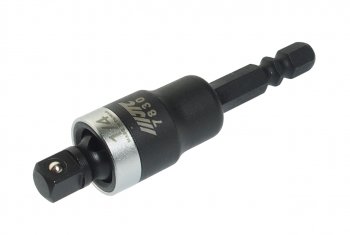 969 р. Адаптер 14х14 (6.35мм) карданный под шуруповерт JTC JTC TOOLS CO., LTD jtc-7830  с доставкой в г. Майкоп. Увеличить фотографию 1