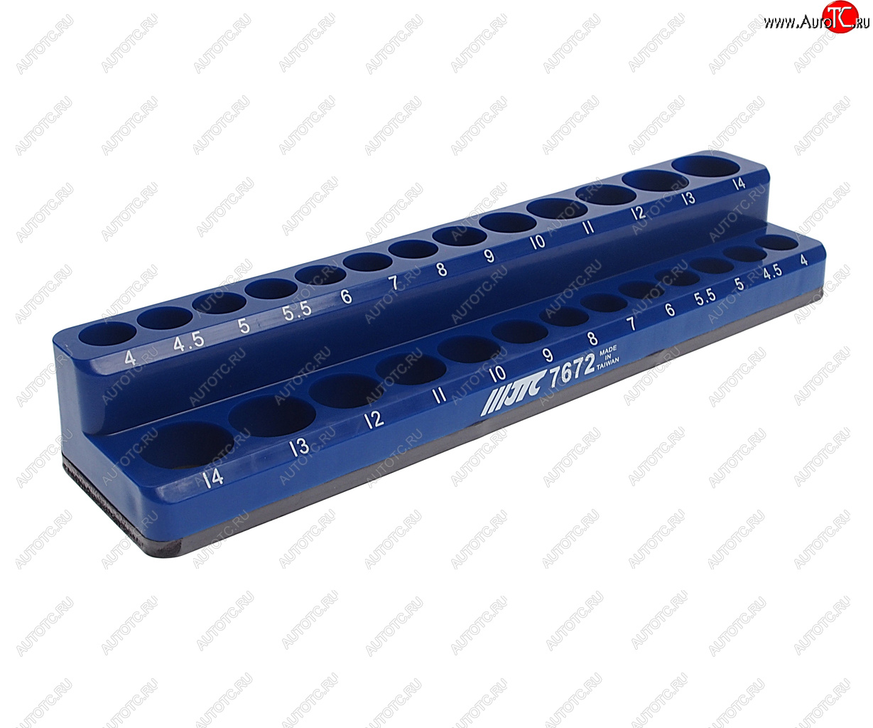 1 499 р. Держатель головок 14 235x55x35мм магнитный 26шт. JTC JTC TOOLS CO., LTD jtc-7672  с доставкой в г. Майкоп
