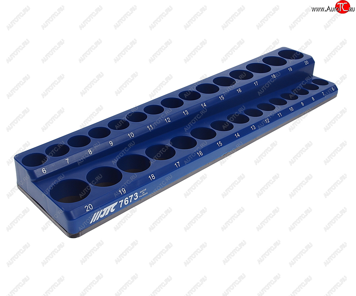 2 899 р. Держатель головок 38 360x85x34мм магнитный 30шт. JTC JTC TOOLS CO., LTD jtc-7673  с доставкой в г. Майкоп