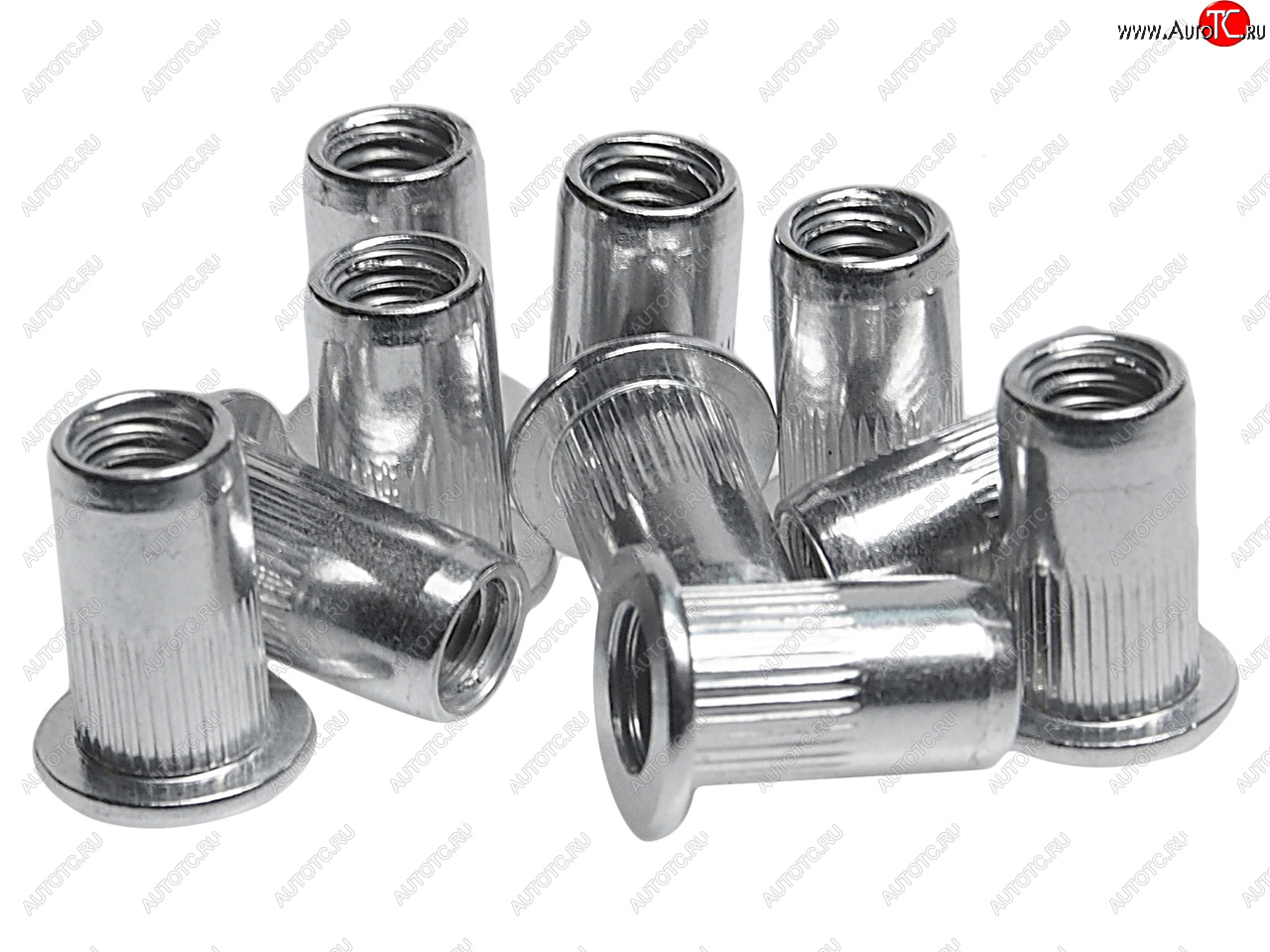 258 р. Заклепка резьбовая M5х0.8мм алюминиевая 10шт. JTC JTC TOOLS CO., LTD jtc-2065-10  с доставкой в г. Майкоп