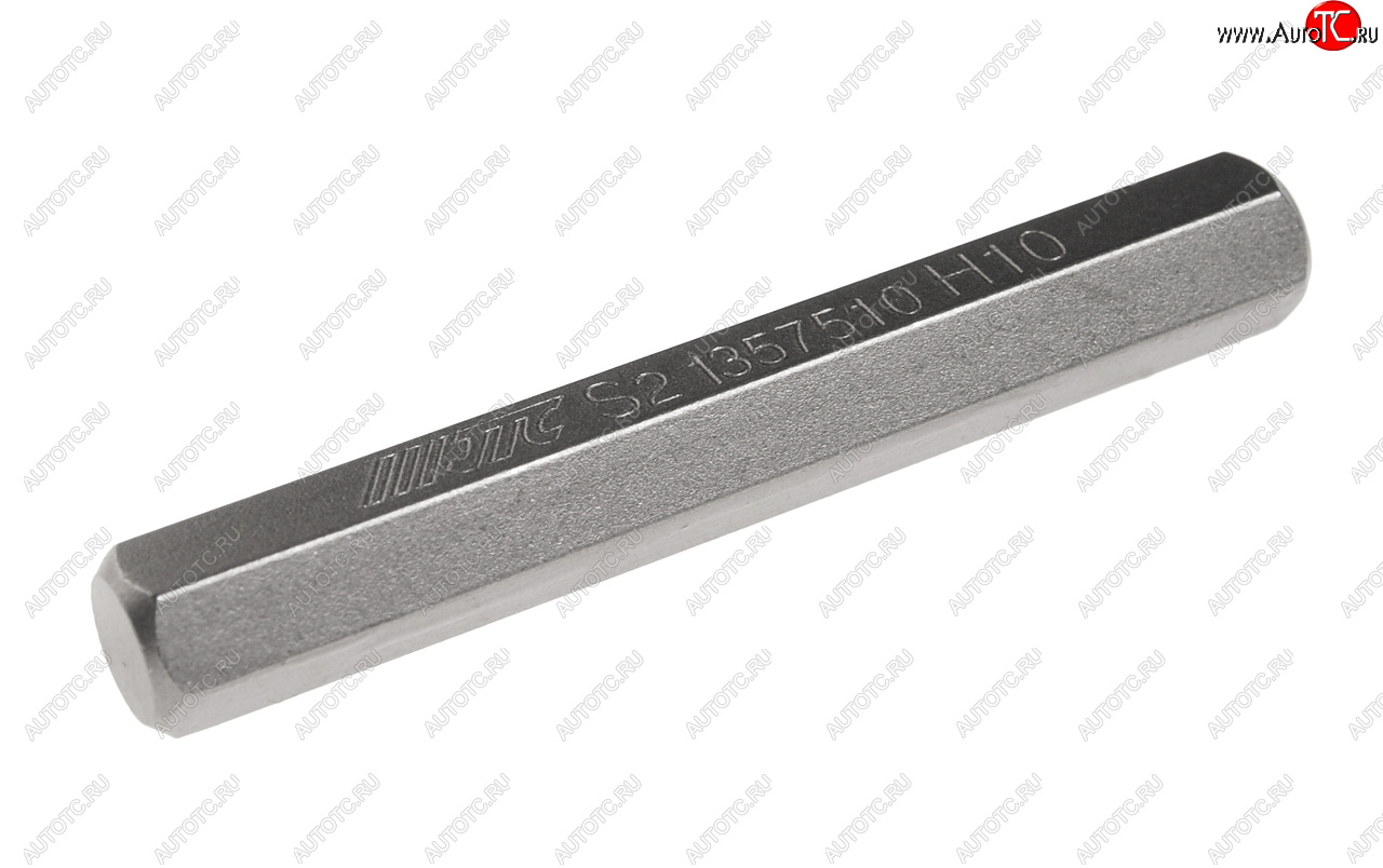 179 р. Бита HEX H10х75мм 10мм 6-ти гранная удлиненная S2 JTC JTC TOOLS CO., LTD jtc-1357510  с доставкой в г. Майкоп