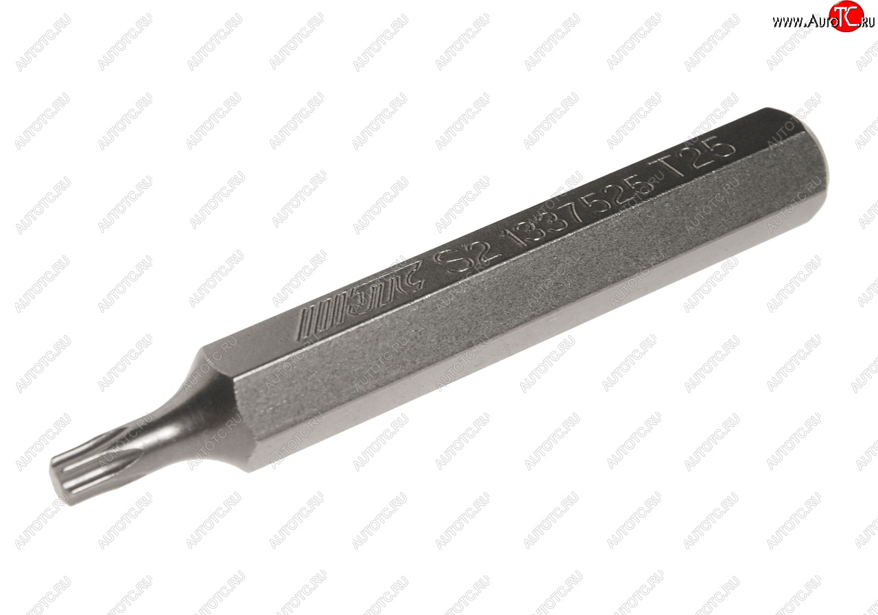140 р. Бита TORX Т25х75мм 10мм удлиненная S2 JTC JTC TOOLS CO., LTD jtc-1337525  с доставкой в г. Майкоп