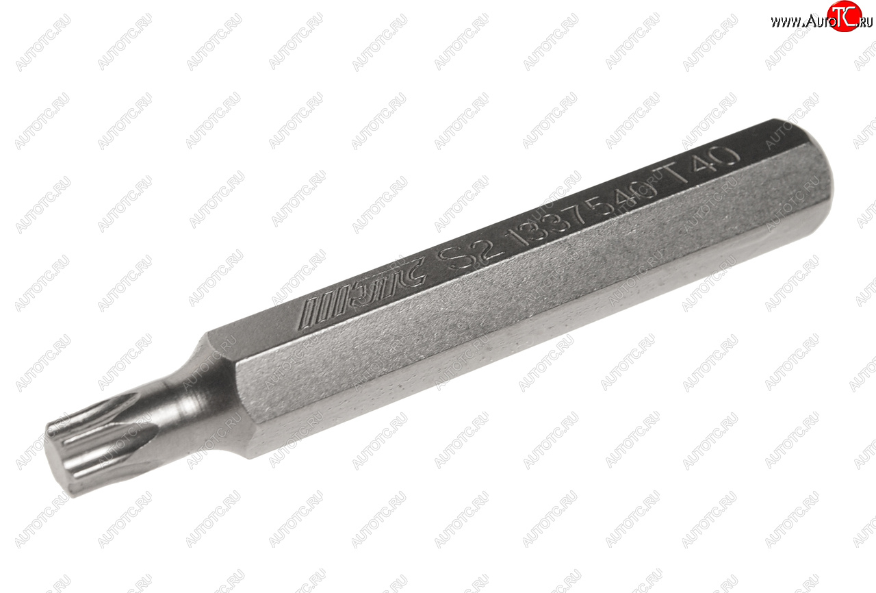 140 р. Бита TORX Т40х75мм 10мм удлиненная S2 JTC JTC TOOLS CO., LTD jtc-1337540  с доставкой в г. Майкоп