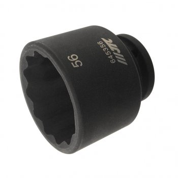 3 599 р. Головка торцевая 34 56мм 12-ти гранная ударная L=58мм JTC JTC TOOLS CO., LTD jtc-645356  с доставкой в г. Майкоп. Увеличить фотографию 2