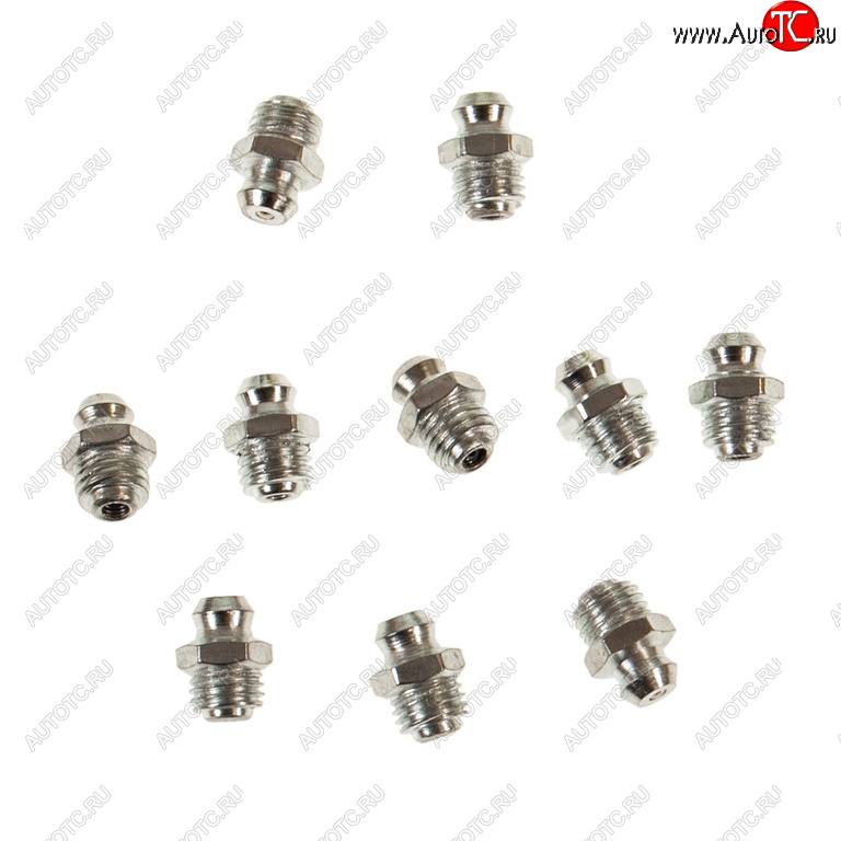 108 р. Пресс-масленка 8мм угловая 10шт. ROCKFORCE ROCKFORCE rf-gn-01-8mm  с доставкой в г. Майкоп
