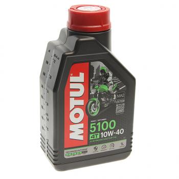 1 649 р. Масло моторное для 4-х тактных двигателей 5100 ESTER 4T 10W40 псинт.1л MOTUL MOTUL 106906  с доставкой в г. Майкоп. Увеличить фотографию 1