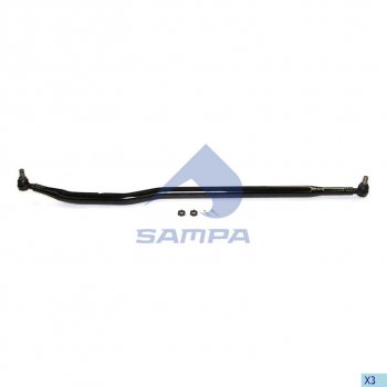 8 999 р. Тяга рулевая MAN продольная L=1800мм SAMPA SAMPA 097.656-01  с доставкой в г. Майкоп. Увеличить фотографию 1