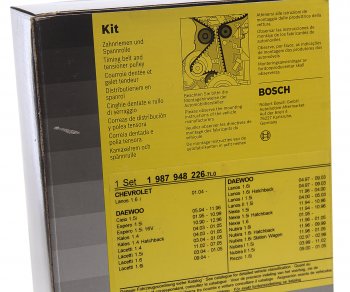7 799 р. Комплект ГРМ CHEVROLET Aveo,Lacetti,Lanos (1.41.6) BOSCH BOSCH 1987948226  с доставкой в г. Майкоп. Увеличить фотографию 5