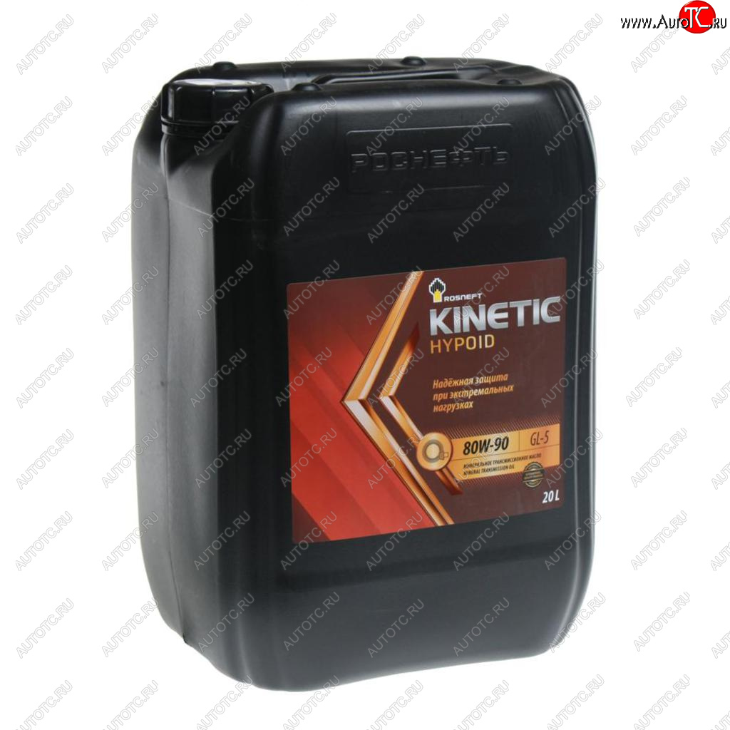 7 299 р. Масло трансмиссионное KINETIC Hypoid GL-5 80W90 мин.20л РОСНЕФТЬ РОСНЕФТЬ 10128  с доставкой в г. Майкоп