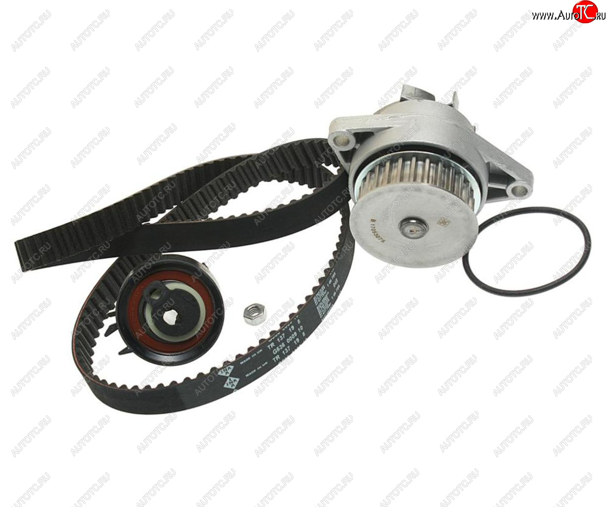 8 499 р. Комплект ГРМ VW AUDI с водяным насосом INA INA 530016730  с доставкой в г. Майкоп