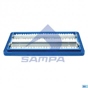 1 329 р. Фильтр IVECO EuroTech вентиляции картера (сапуна) дв.Cursor (прямоугольный) SAMPA SAMPA 061.361-01  с доставкой в г. Майкоп. Увеличить фотографию 1