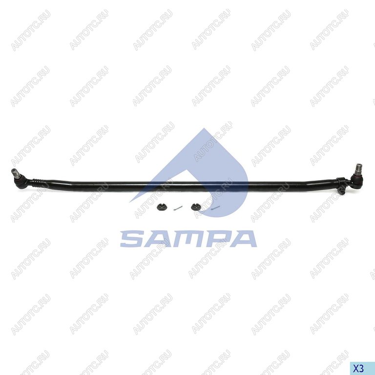 8 499 р. Тяга рулевая MERCEDES Actros поперечная L=1685мм SAMPA SAMPA 097.1039-01  с доставкой в г. Майкоп
