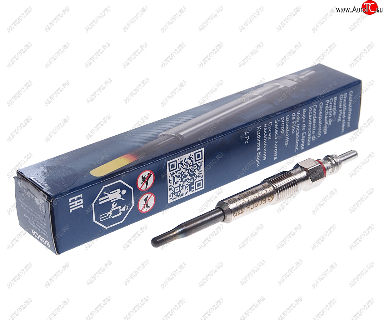 1 099 р. Свеча накаливания VW Passat,T5,Sharan,Golf 5 AUDI A3,A4 SKODA Octavia (1.92.0 TD) BOSCH BOSCH 0250402005  с доставкой в г. Майкоп