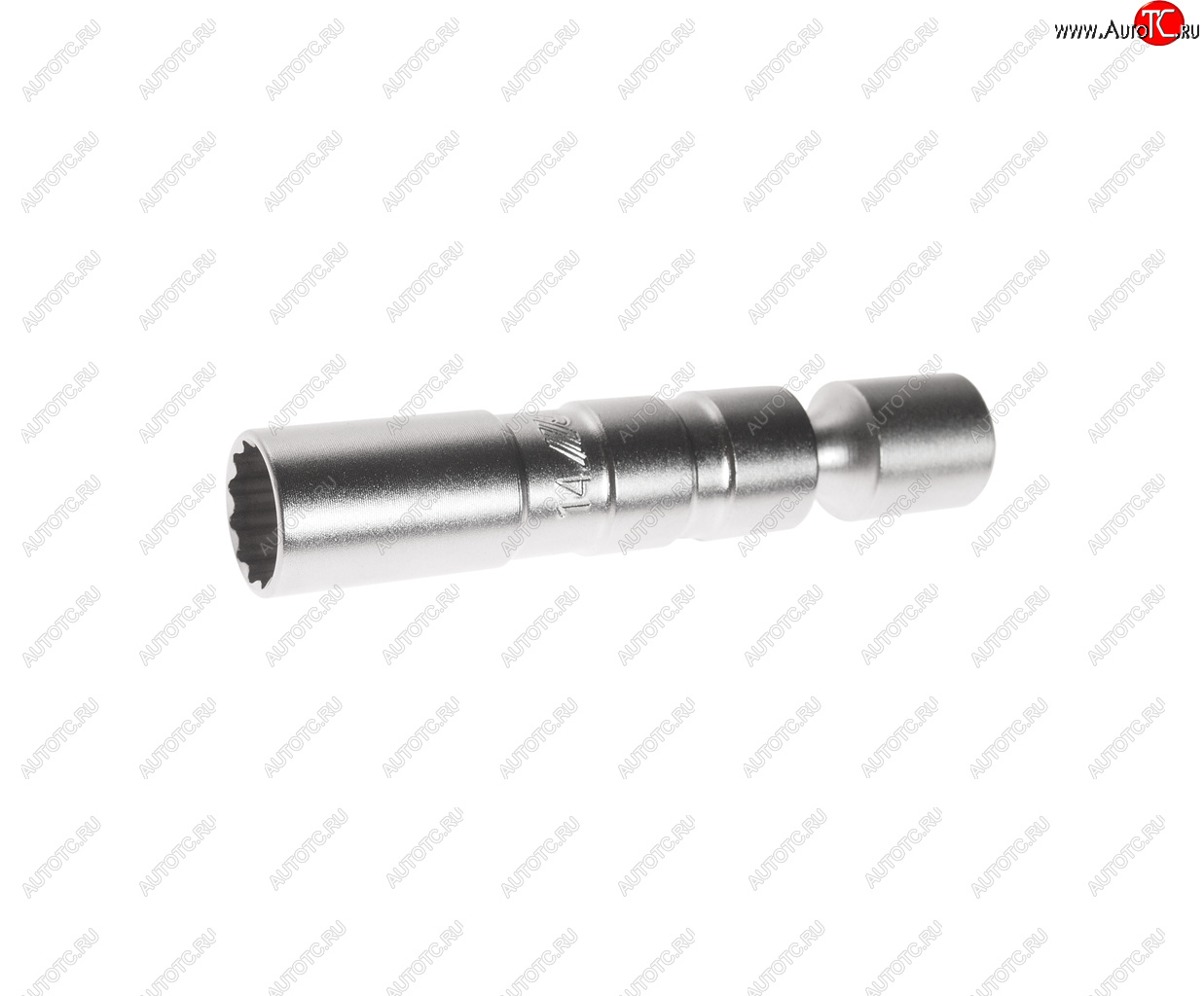 1 099 р. Головка свечная 38 14мм L=90мм 12-ти гранная с шарниром JTC JTC TOOLS CO., LTD jtc-4389  с доставкой в г. Майкоп