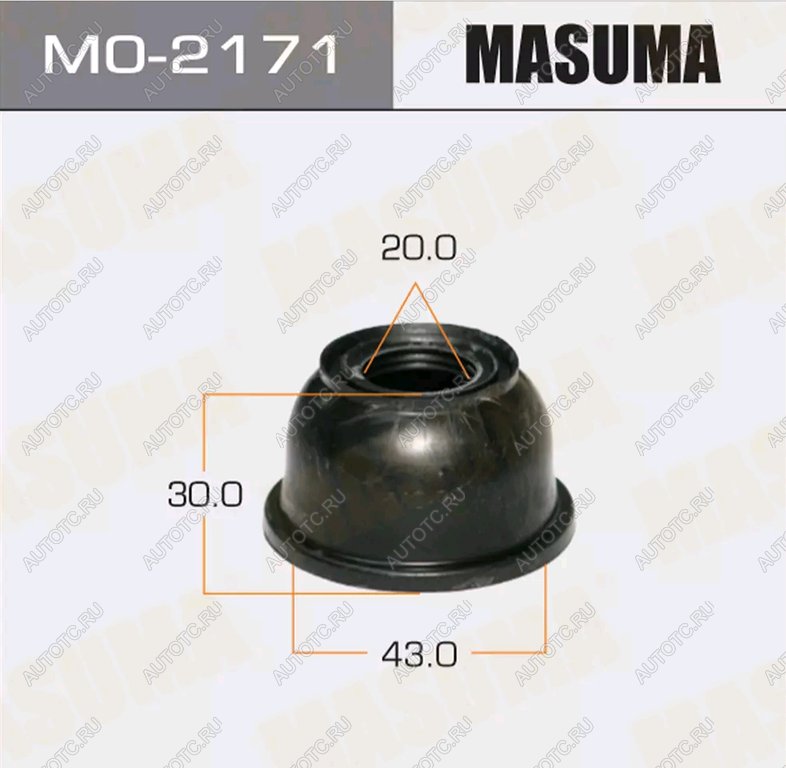 182 р. Пыльник HYUNDAI Sonata (01-05) опоры шаровой MASUMA MASUMA mo2171  с доставкой в г. Майкоп