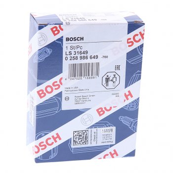 6 599 р. Датчик кислорода HYUNDAI i30 (07-) KIA Cerato (06-) верхний BOSCH BOSCH 0258986649  с доставкой в г. Майкоп. Увеличить фотографию 2
