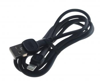 248 р. Кабель iPhone (5-) 1м XO XO nb132 black  с доставкой в г. Майкоп. Увеличить фотографию 1