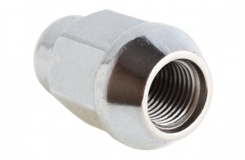 74 р. Гайка колеса М12х1.25х35 конус закрытая ключ 19мм хром RACING RACING 101012  с доставкой в г. Майкоп. Увеличить фотографию 1