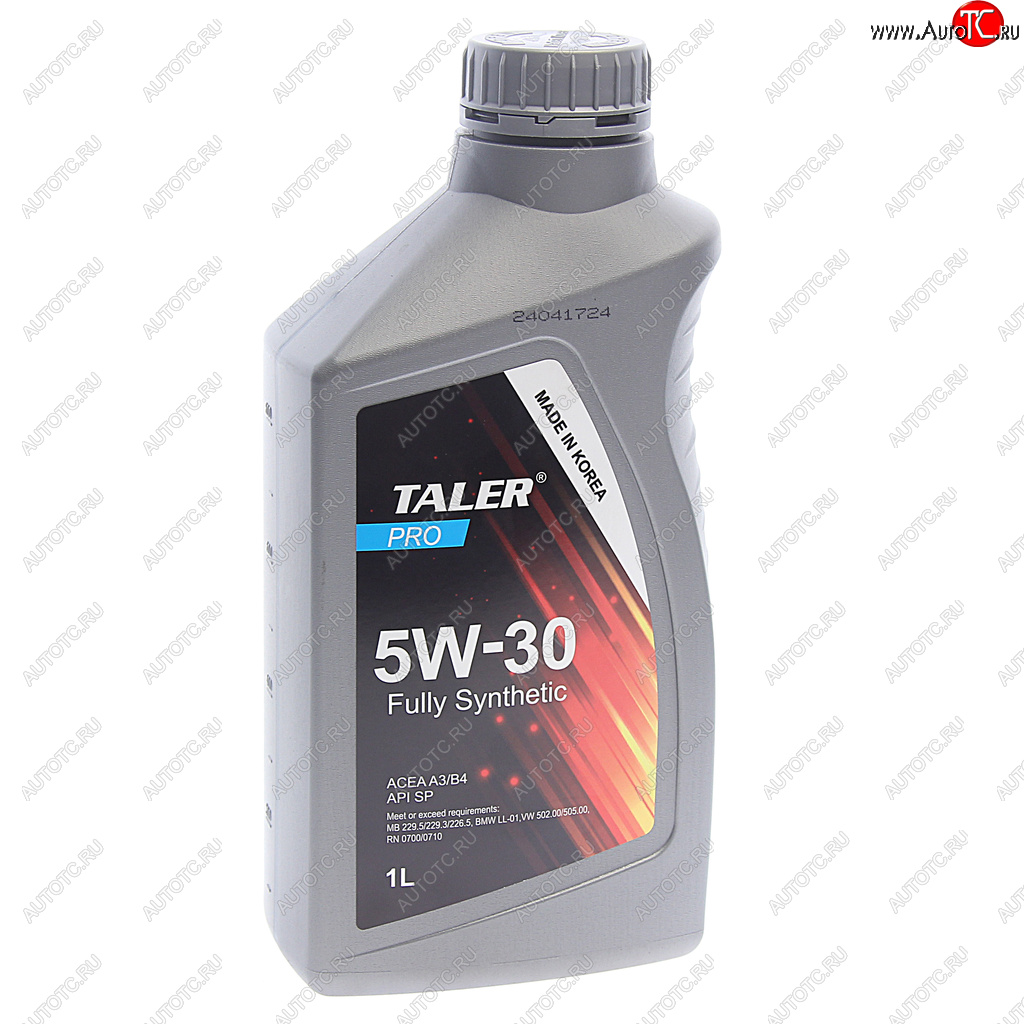 1 199 р. Масло моторное PRO A3B4 5W30 синт.1л TALER TALER 700120  с доставкой в г. Майкоп