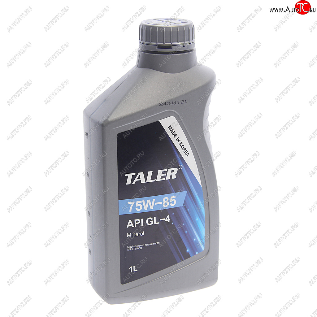 789 р. Масло трансмиссионное GL-4 75W85 мин.1л TALER TALER 500111  с доставкой в г. Майкоп