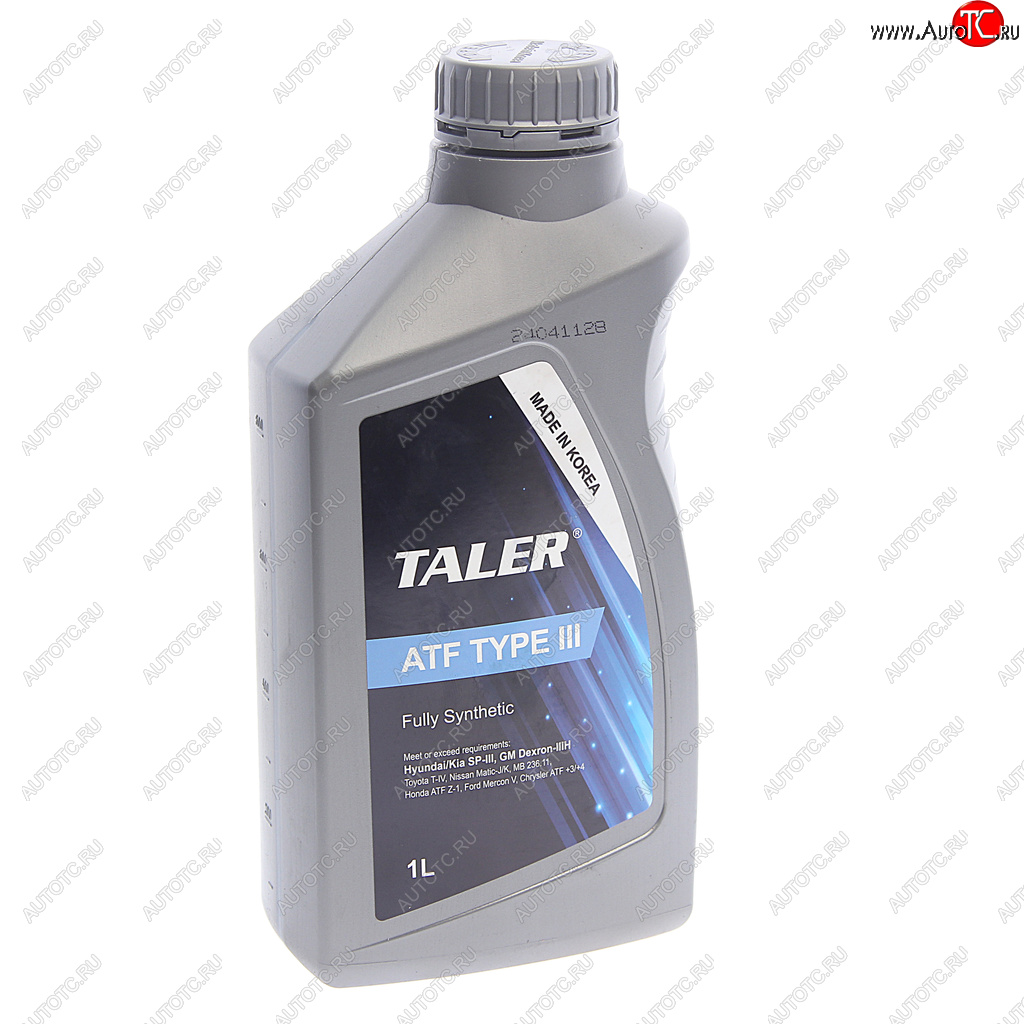 789 р. Масло трансмиссионное ATF TYPE III синт.1л TALER TALER 500116  с доставкой в г. Майкоп
