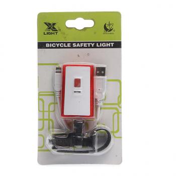 629 р. Фонарь велосипедный задний USB кабель с аккумулятором 300mAh NO NAME xc-142  с доставкой в г. Майкоп. Увеличить фотографию 3