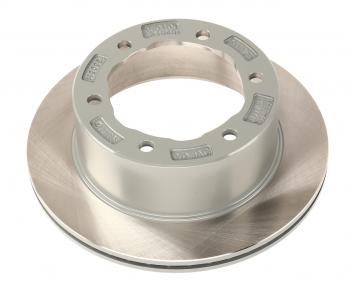 10 549 р. Диск тормозной JAC Sunray SOLLERS Atlant задний (1шт.) OE JAC 3504030r1040  с доставкой в г. Майкоп. Увеличить фотографию 1