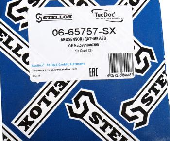 2 099 р. Датчик АБС HYUNDAI i30 (12-) колеса заднего левого STELLOX STELLOX 06-65757-sx  с доставкой в г. Майкоп. Увеличить фотографию 5