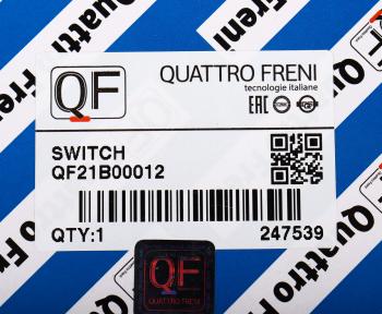 2 569 р. Датчик HYUNDAI Accent,i20,Solaris (11-) положения селектора АКПП QUATTRO FRENI QUATTRO FRENI qf21b00012  с доставкой в г. Майкоп. Увеличить фотографию 4