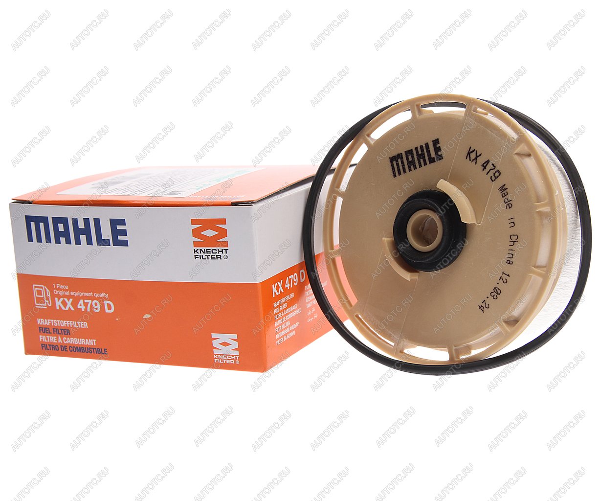 1 039 р. Фильтр топливный TOYOTA Land Cruiser 200 (08-) (4.5TD) MAHLE MAHLE kx479d  с доставкой в г. Майкоп