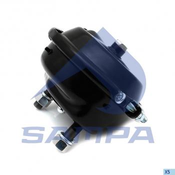 2 159 р. Камера тормоза SCANIA тип 24 (дисковый тормоз) SAMPA SAMPA 092.278  с доставкой в г. Майкоп. Увеличить фотографию 1