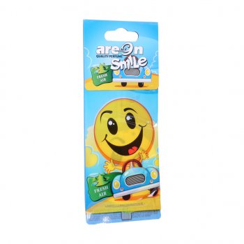 68 р. Ароматизатор подвесной пластина (свежий воздух) Smile AREON AREON asd18  с доставкой в г. Майкоп. Увеличить фотографию 1