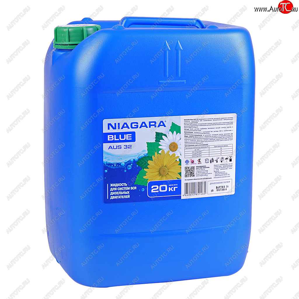 999 р. Жидкость адсорбирующая (аммиачная добавка) 20кг NIAGARA NIAGARA 4008000013  с доставкой в г. Майкоп