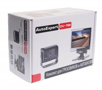 10 699 р. Монитор с камерой заднего вида для грузовиков (кабель 20м) AUTOEXPERT dv-755  с доставкой в г. Майкоп. Увеличить фотографию 4