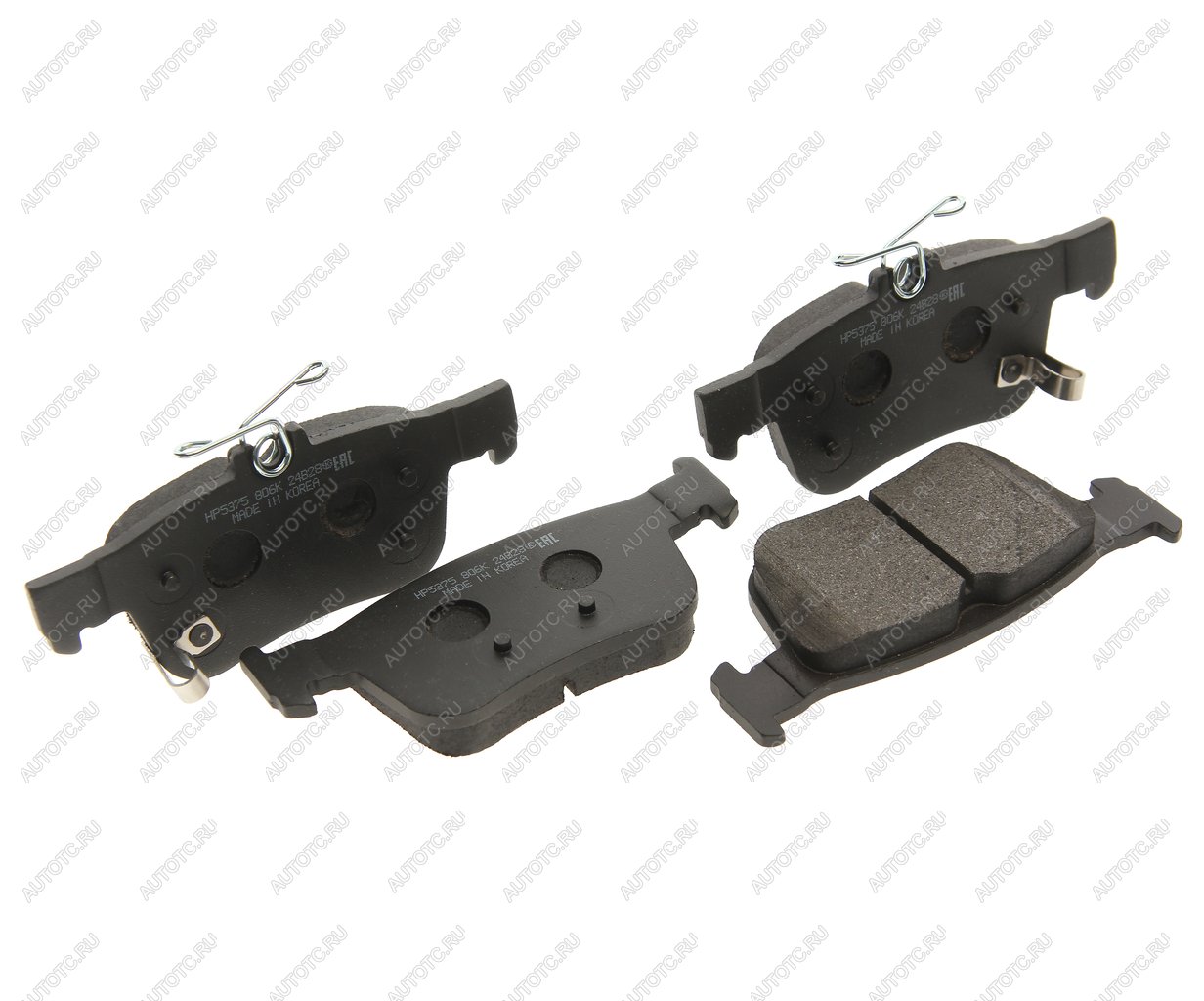 3 399 р. Колодки тормозные задние (4шт.) HSB Ford Mondeo MK5 CD391 дорестайлинг седан (2014-2018)  с доставкой в г. Майкоп