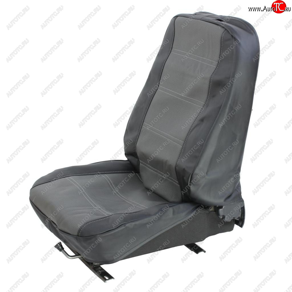 6 799 р. Авточехлы VW Polo (09-) экокожа задняя спинка 40х60 черно-серые комплект PANDORA-A PANDORA-A polo bkgy cla  с доставкой в г. Майкоп