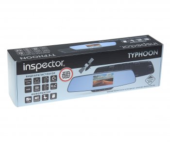 7 999 р. Видеорегистратор в зеркале GPS INSPECTOR INSPECTOR typhoon  с доставкой в г. Майкоп. Увеличить фотографию 6