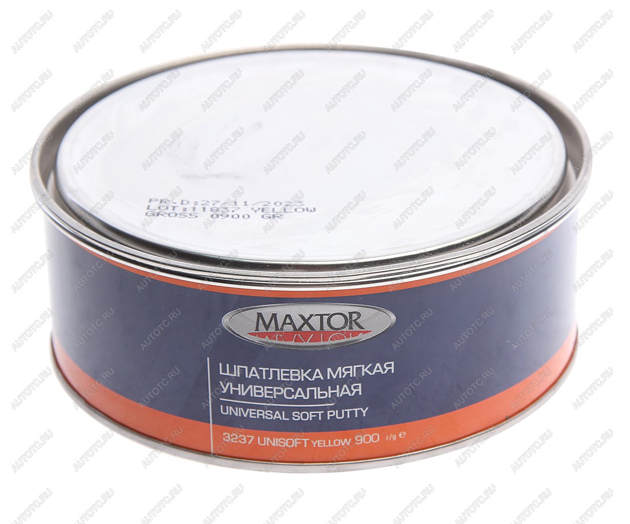 649 р. Шпатлевка мягкая UNISOFT YELLOW 0.9кг MAXTOR MAXTOR 32370.9  с доставкой в г. Майкоп