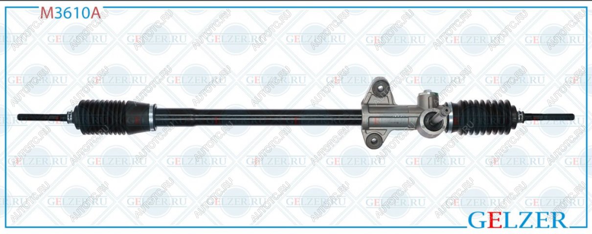 7 999 р. Рейка рулевая HONDA Civic (91-95) GELZER GELZER m3610a  с доставкой в г. Майкоп